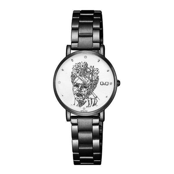 Reloj Elegante Femenino Q&Q Frida + Estuche